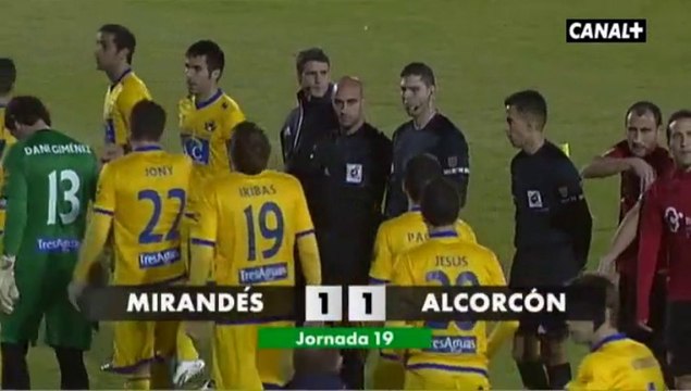 Liga Adelante Mirandés 1 Alcorcón 1