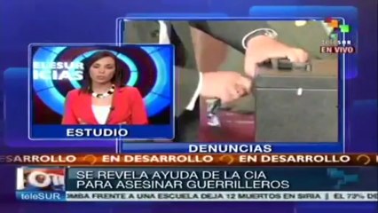Rechazan intervención de la CIA en Colombia
