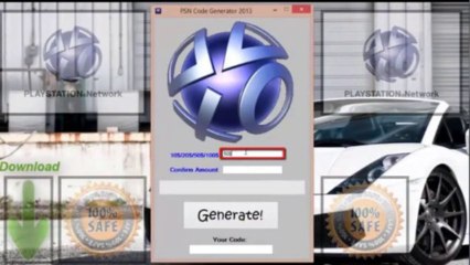 Get Free PSN Code Generator 2013 (Fully Working)