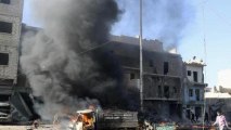 Syrian bombing kills children near school