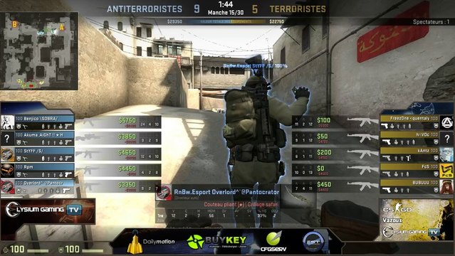 2eme tour qualif#5 noel cup csgo rainbow esport vs esport online