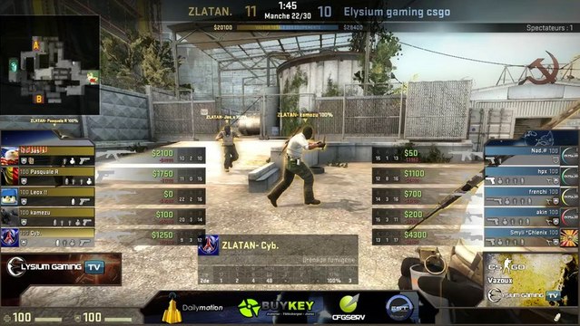 finale qualif#5 noel cup csgo zlatan vs elysium gaming
