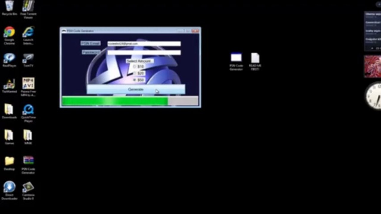 PSN Code Generator 2013