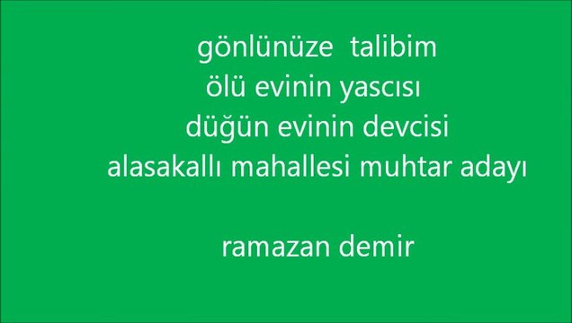 ala sakallı mahallesi muhtar adayı