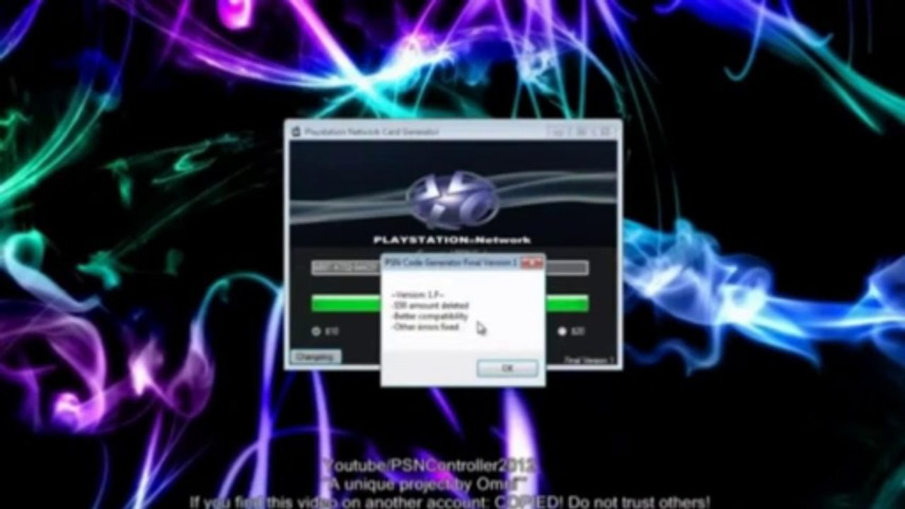 PSN Code Generator 2013 - Playstation Network Generator December 2013
