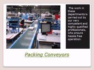 Belt Conveyors Manufacturer
