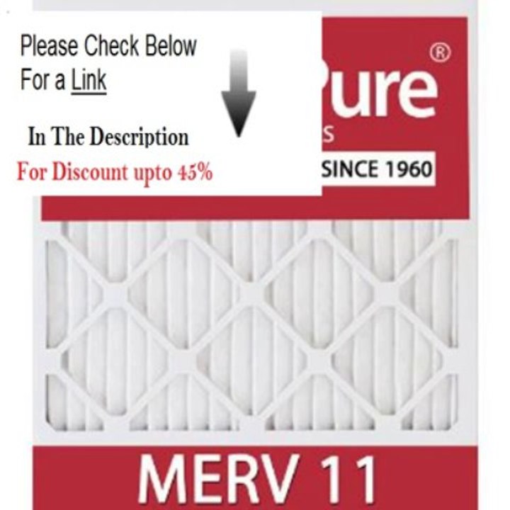 Clearance 12x20x1 Nordic Pure MERV 11 Air Condition Furnace Filters Qty 12