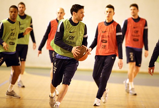 Insolite : les bleus...basketteurs