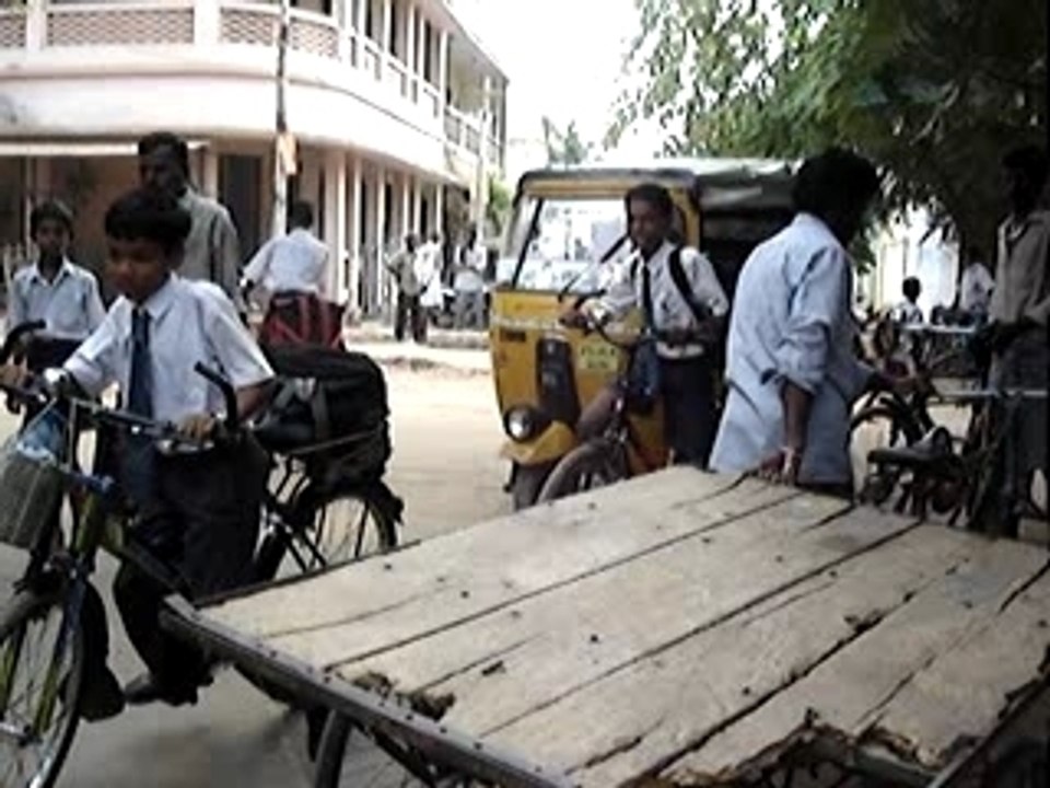 Hindu street.