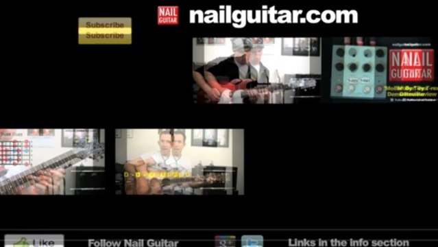 Money ★ Pink Floyd (slow) - Guitar Lesson ★ Tab & Neck Tutorial