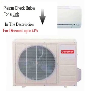 Clearance 18,000 Btu/h 20 Seer Goodman Single-Zone Mini Split Air Conditioning System - MSC183E19AX - MSC183E19MC