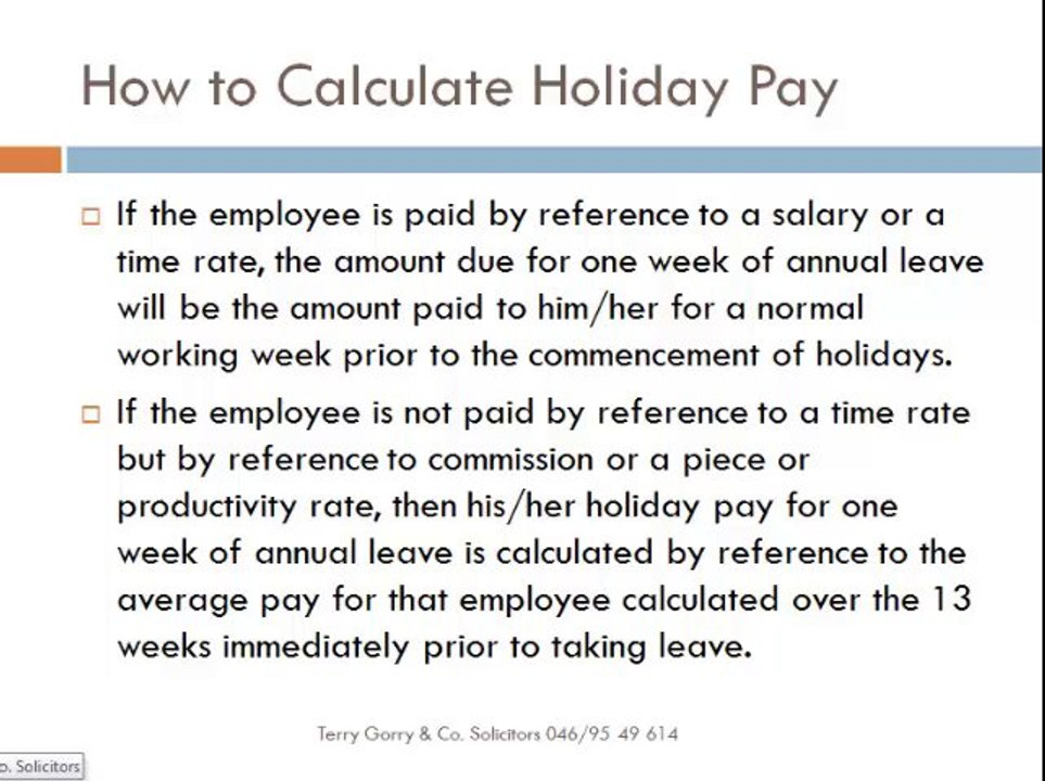 How to Calculate Holiday Entitlements in Ireland