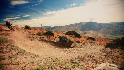 Downhill in MTB in Nuova Zelanda
