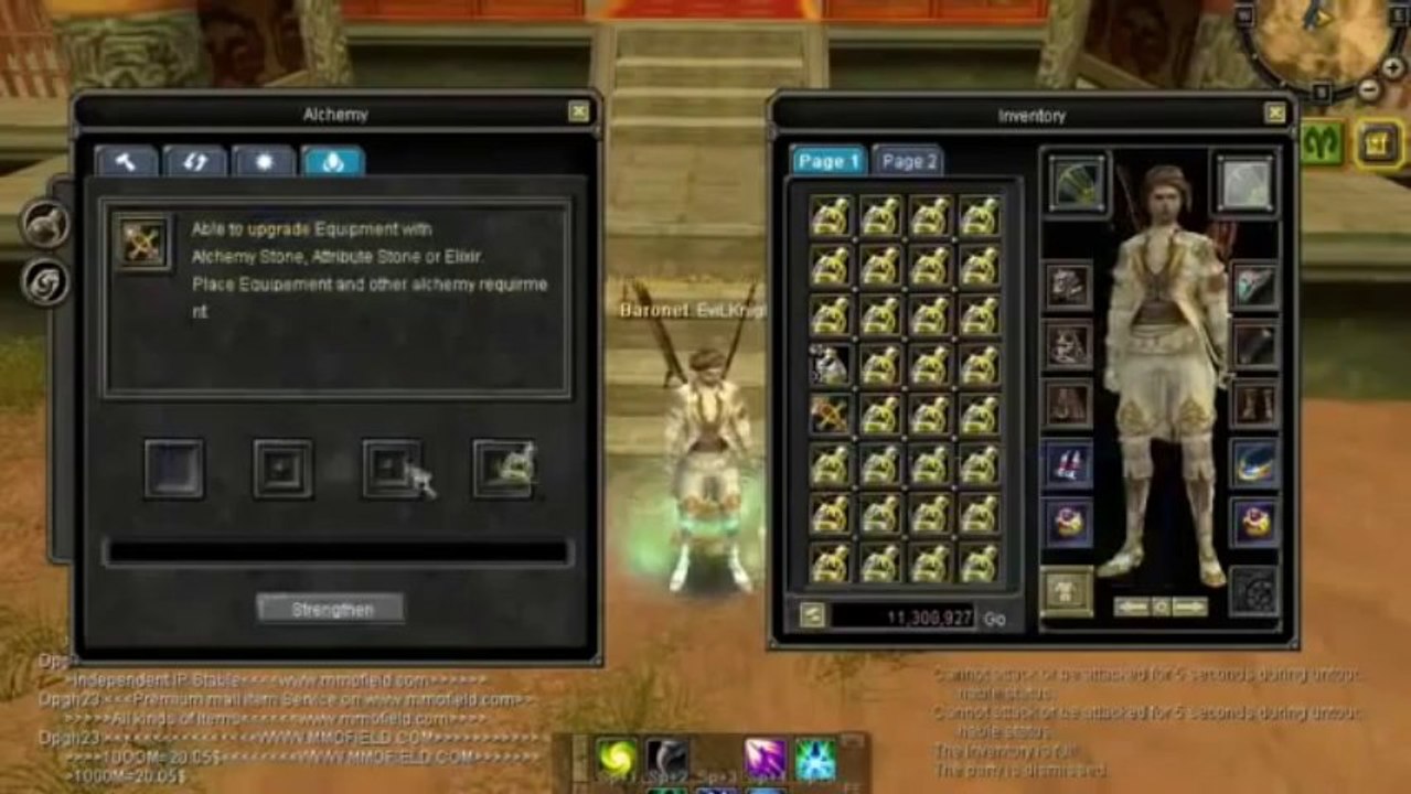 Silkroad Bug Alchemy +15