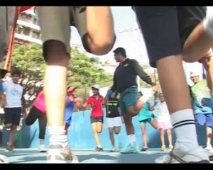 Working on my serve says Tennis star Leander Paes