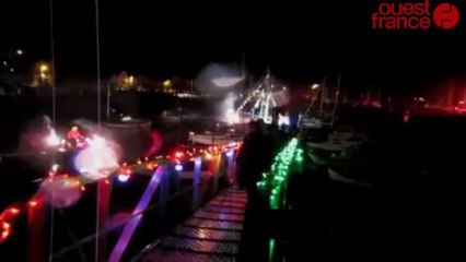 Le Père Noël marin à Douarnenez