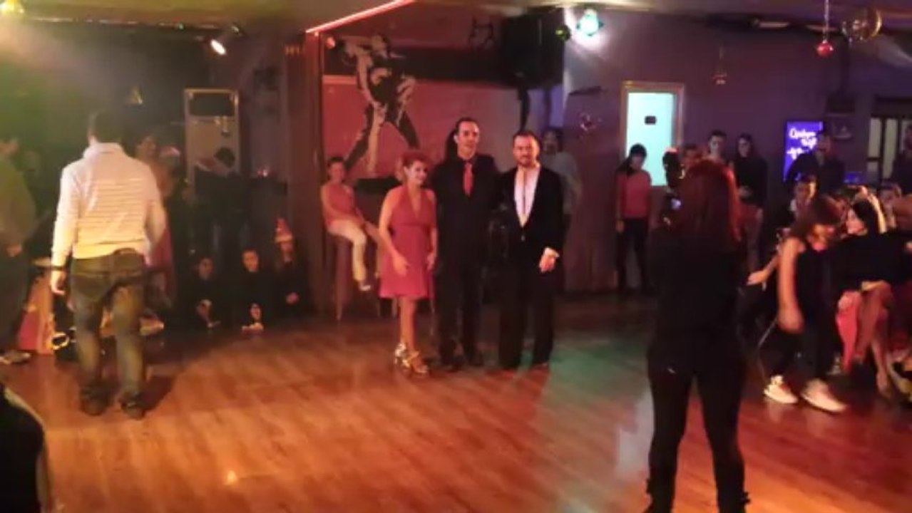 The Dance Club by Perama - Χορογραφία Argentine Tango @ Christmas Present Pary 2013 (21-12-2013)