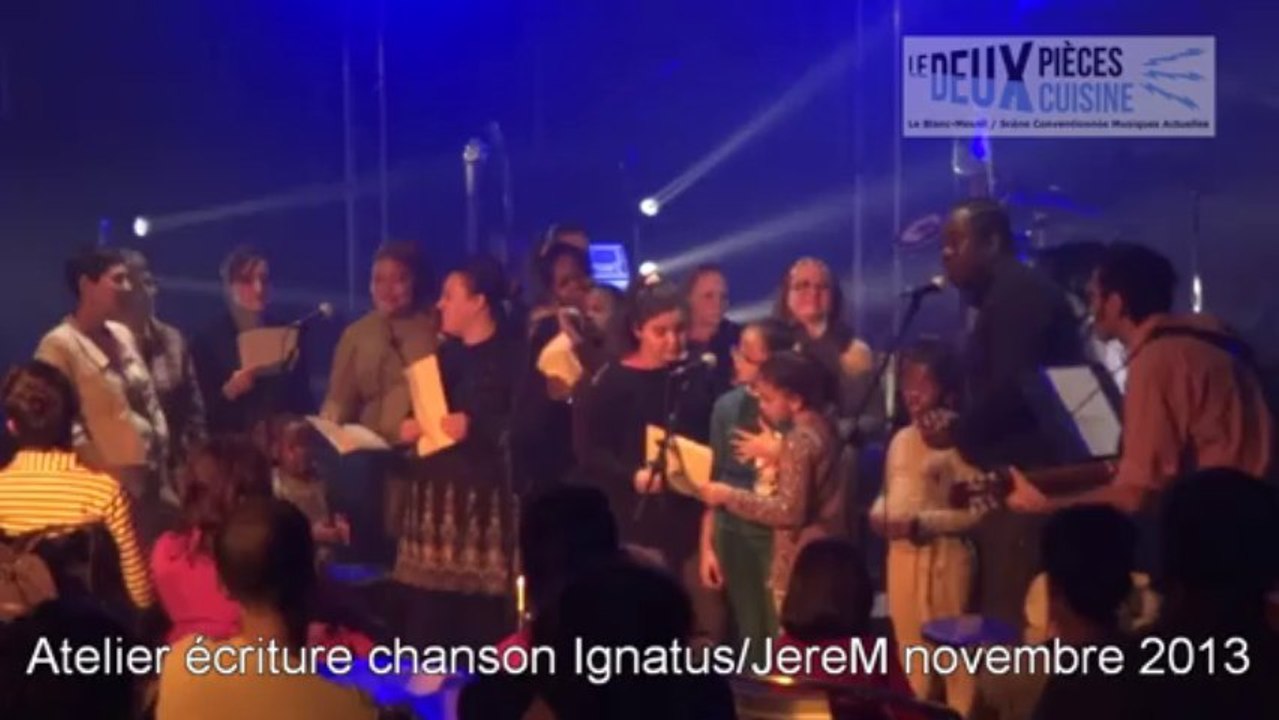 Chanson avec les habitants