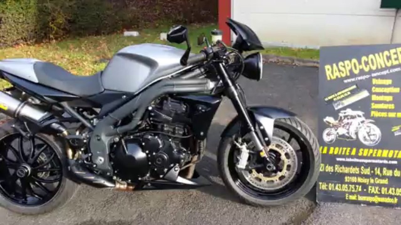 Triumph speed triple by Raspo Custom Garage