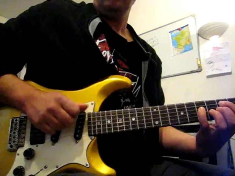 Riff Métal 1Techniques solo Cours Guitare Débutant wmv