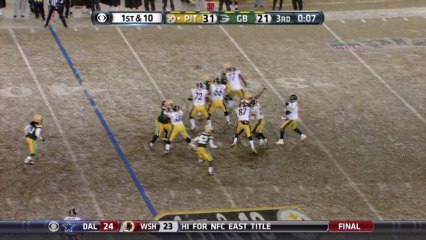 Packers defense, INT