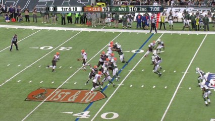 Jets defense, sack, 3-yd loss