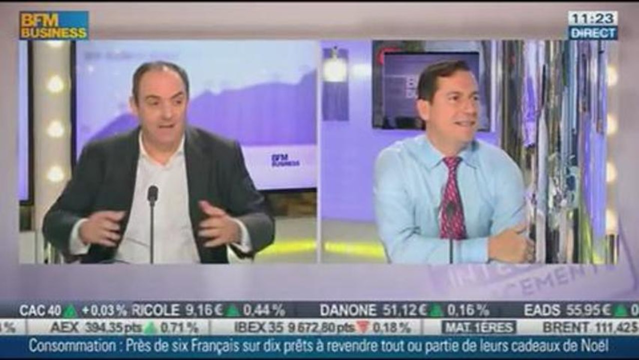 Olivier Delamarche VS Cyrille Collet: Marchés: l'Europe pourrait-elle surperfomer cette année?, dans Intégrale Placements - 23/12 2/2