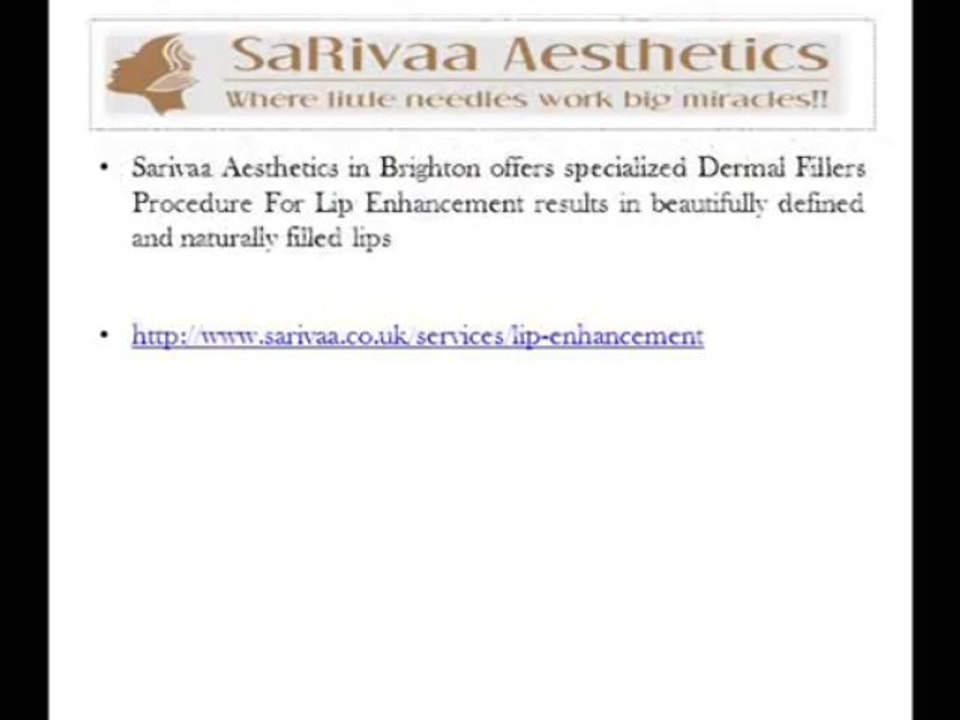 Dermal fillers Brighton