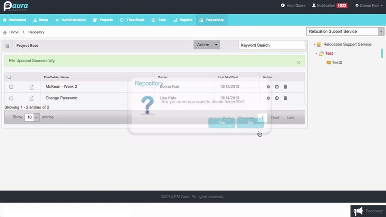 PM Aura - Document Management