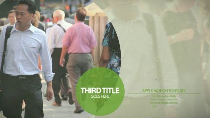 Free Apple Motion Template - Free002