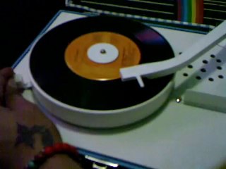 lp 45 rpm disc David Bowie the man who sold the world - space oddity by Leinad