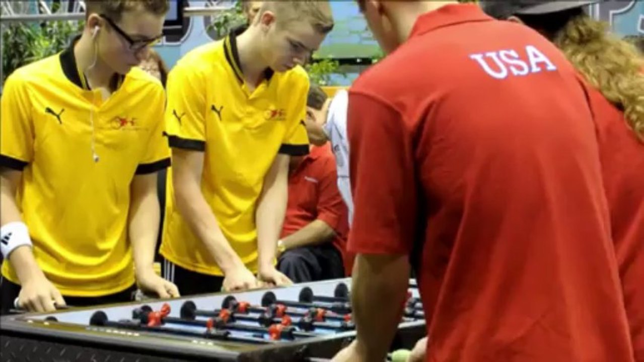 Usa sind fußball-weltmeister - im kickern