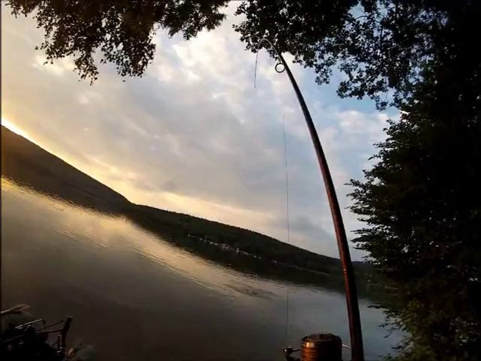 sunset carpfishing