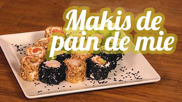Makis de pain de mie
