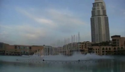 La fontana più grande del mondo a Dubai