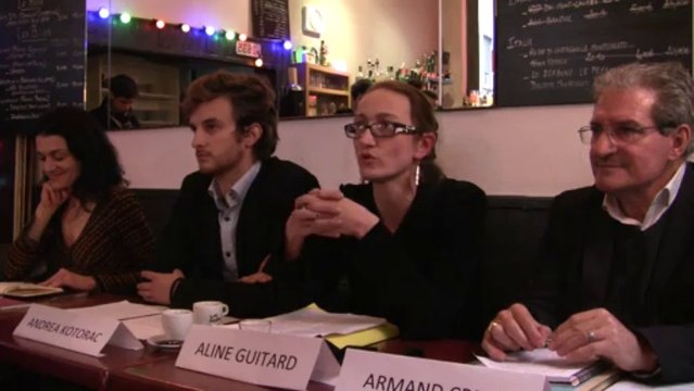 Intervention d' Aline Guitard : Lancement de la campagne municipale de Lyon Front de Gauche + GRAM