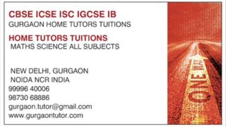 WANT TO JOIN SAT GMAT IB IGCSE COACHING CLASS IN DELHI GURGAON