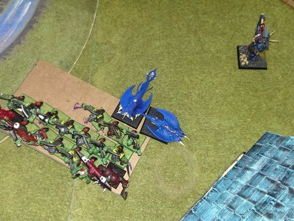 7 Démons du Chaos vs Orcs and Goblins 1000 pts
