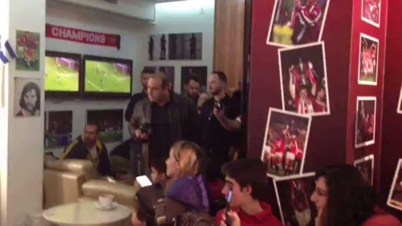 Ο Ρόι Κάρολ στην εκδήλωση των Greek Supporters Club Man United 1