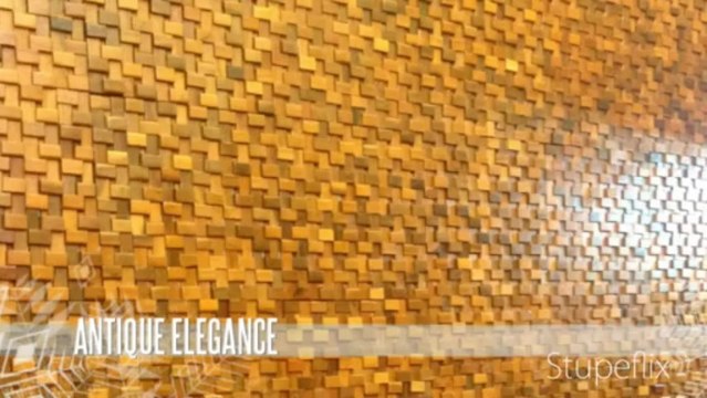 Romana Wood Mosaic Tiles - Alternative Choice to Glass Mosaic, Natural Stone Mosaic, Crystal Mosaic, Ceramic Mosaic