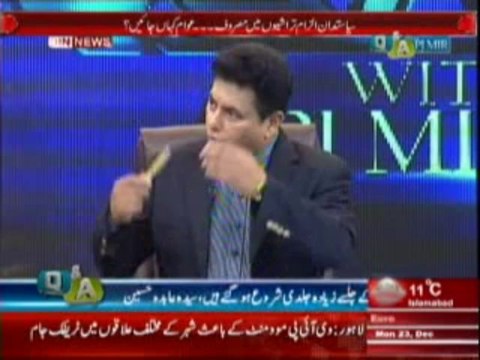 Q & A with PJ Mir (Pakistani Siasat Aik Baar Phir Ehtijaj Ki Raah Per) 23 December 2013 Part-1