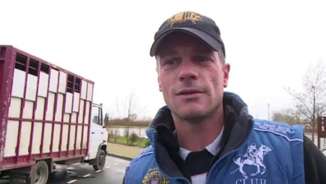 TVA équestre: lâchers de ballons au Mont-Saint-Michel
