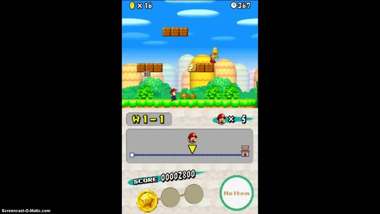 Mi record mas rapido en new super mario bros. 63 segundos
