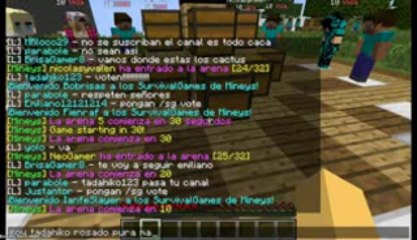 Minecraft mineys server hunger games con miguel capitulo 2