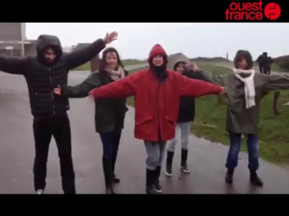 Crozon dans la tempête Dirk, lundi 23 décembre