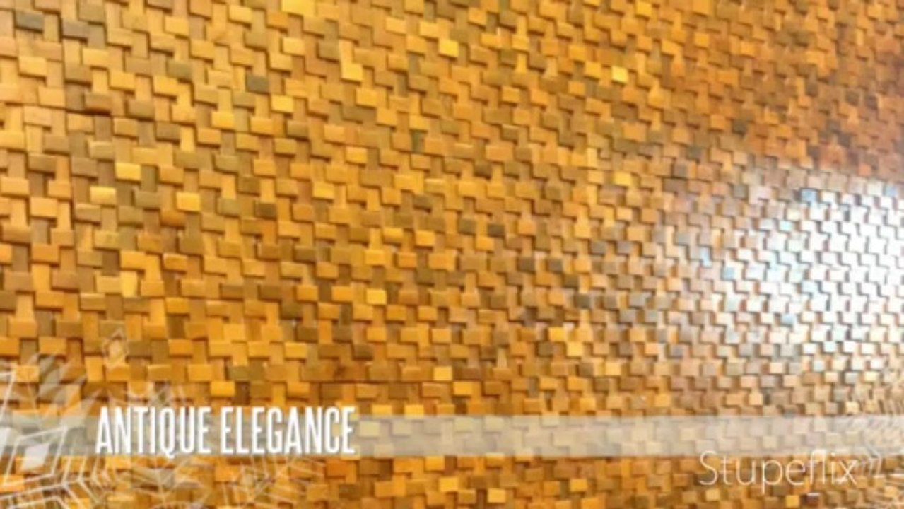 Gạch Mosaic Gỗ Thay Thế Gạch Mosaic Gốm, Mosaic Đá, Mosaic Thủy Tinh Trong Trang Trí Nội Thất