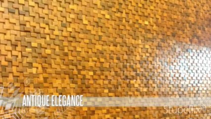 Gạch Mosaic Gỗ Thay Thế Gạch Mosaic Gốm, Mosaic Đá, Mosaic Thủy Tinh Trong Trang Trí Nội Thất