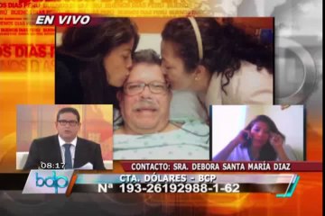 Miss Perú Universo Cindy Mejía pide ayuda para operar a su padre