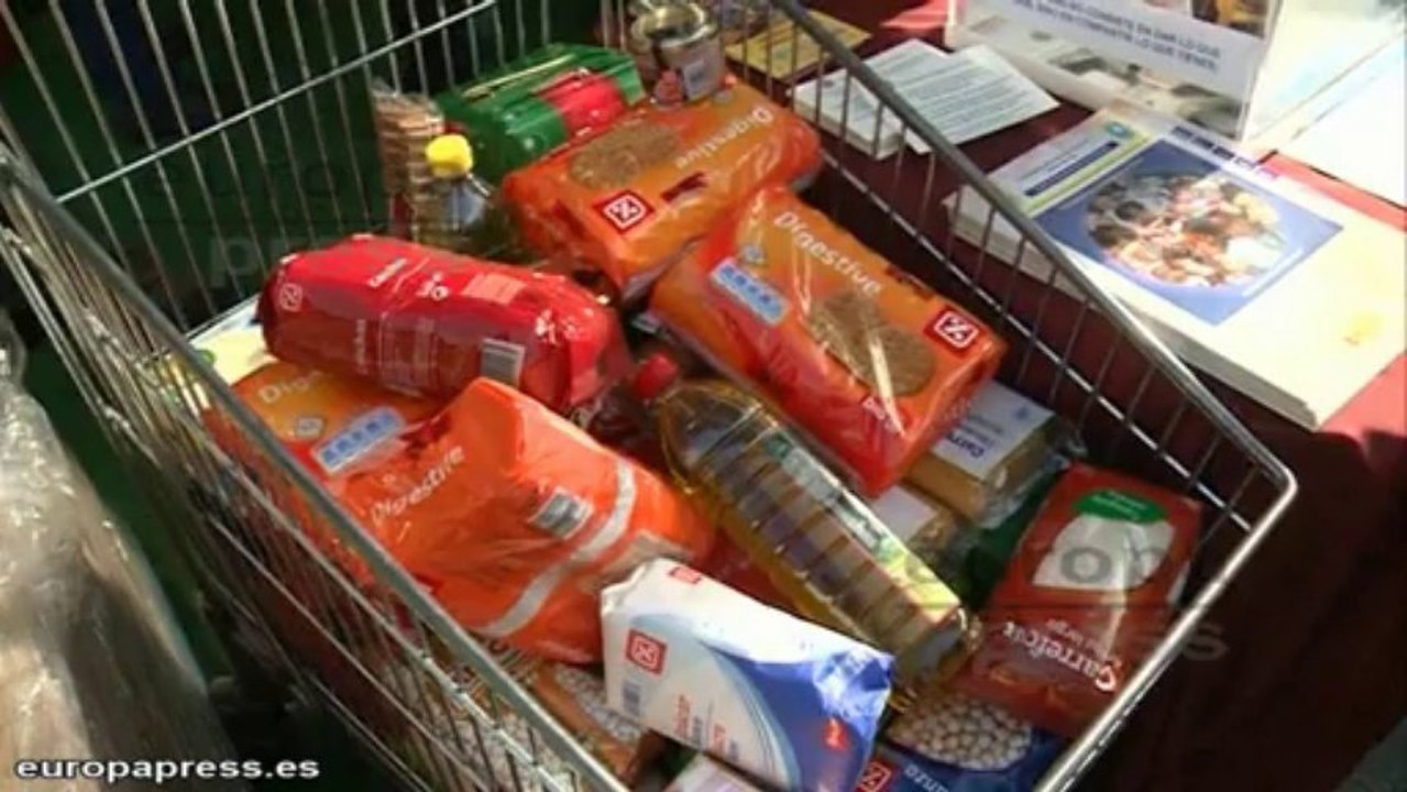 ONCE y su Fundación entrega alimentos a Mensajeros de la Paz