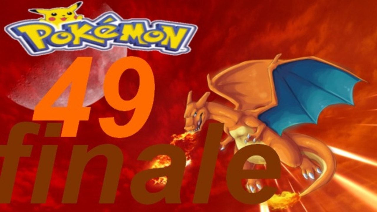 Let´s play Pokemon Rote edition part 49# Underlevelt die Liga geschafft (ENDE)